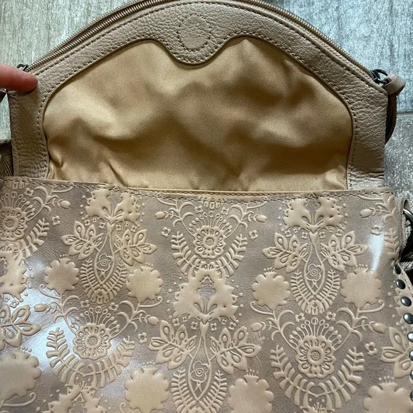 The Sak Tan Embossed Crossbody Bag - Picture 6 of 6
